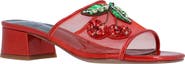 J. Reneé Cherry Slide Sandal