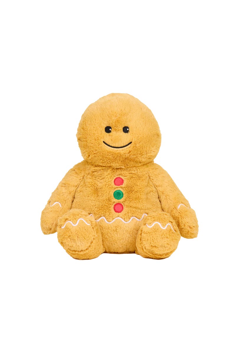 Warmies Gingerbread Boy Plush Toy, Alternate, color, Light Brown