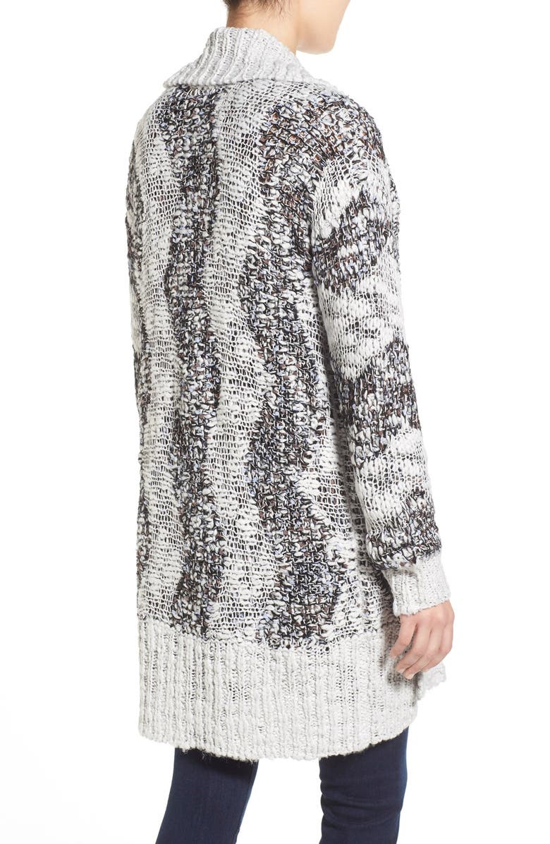 Leith Wide Collar Open Cardigan, Alternate, color,