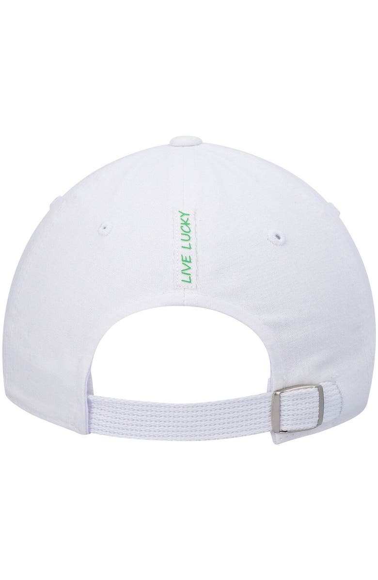 Black Clover Men's White North Dakota Dream Adjustable Hat, Alternate, color, White