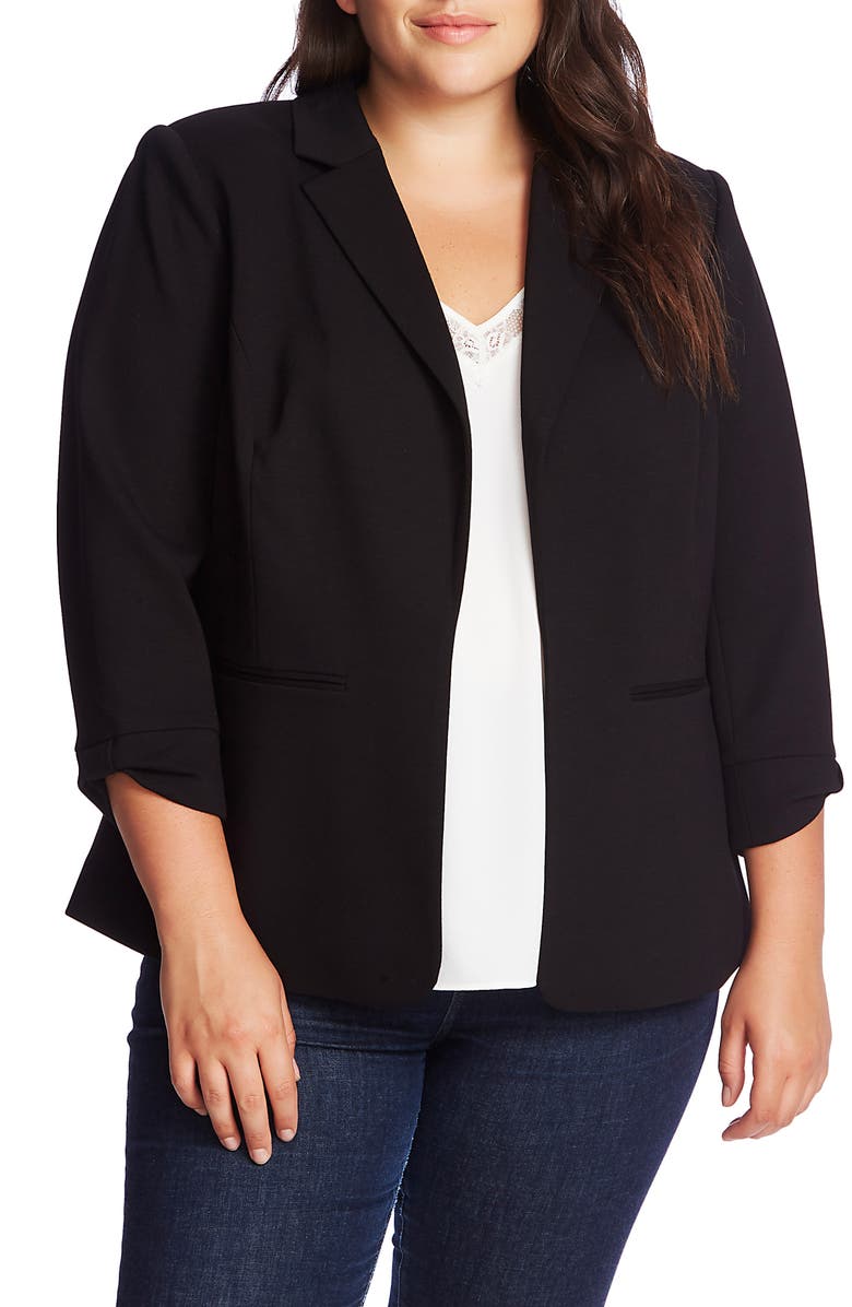 CeCe Knit Blazer, Main, color, 