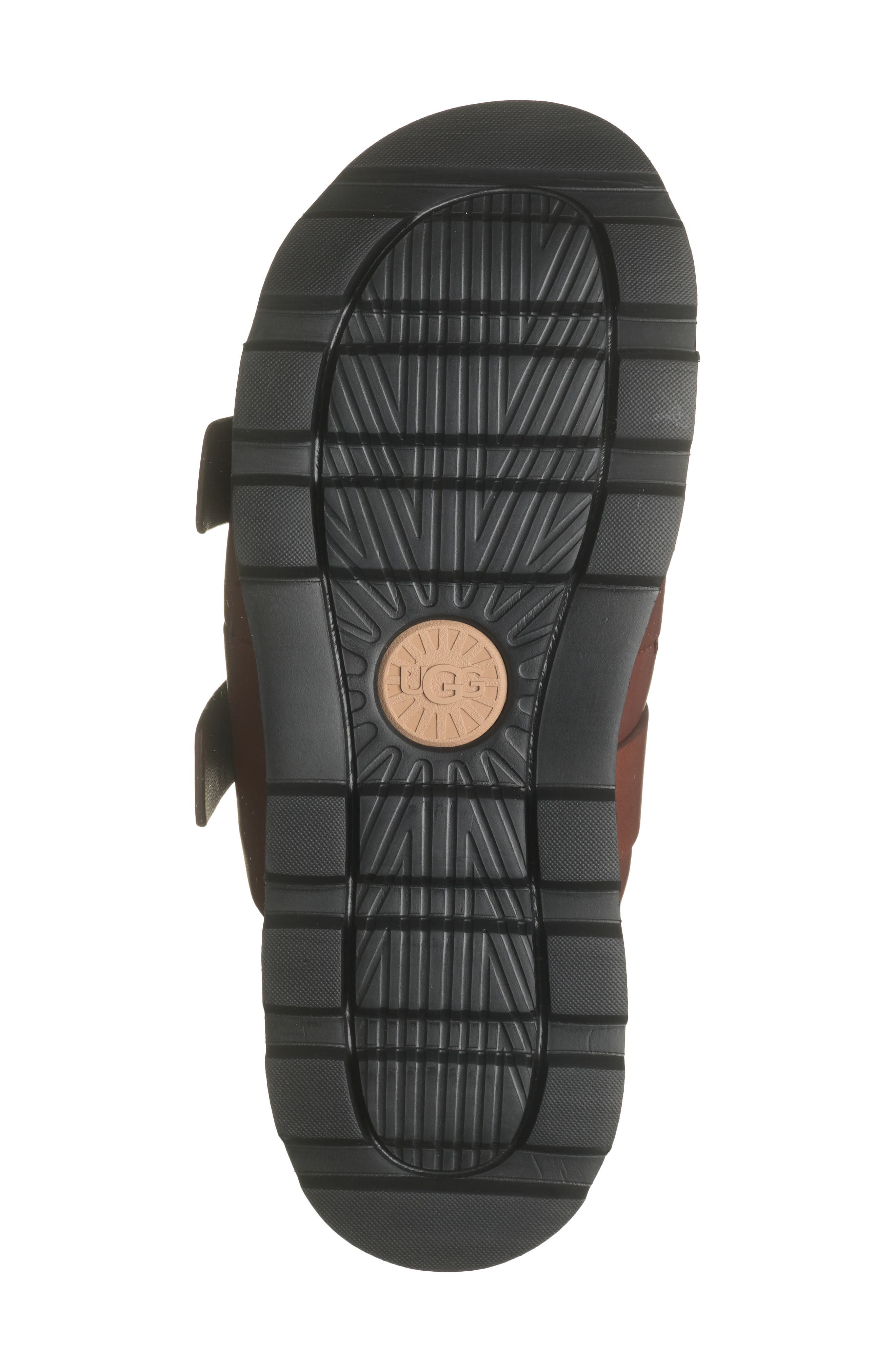 UGG<sup>®</sup> Capitola Buckle Slide Sandal, Alternate, color, Cognac