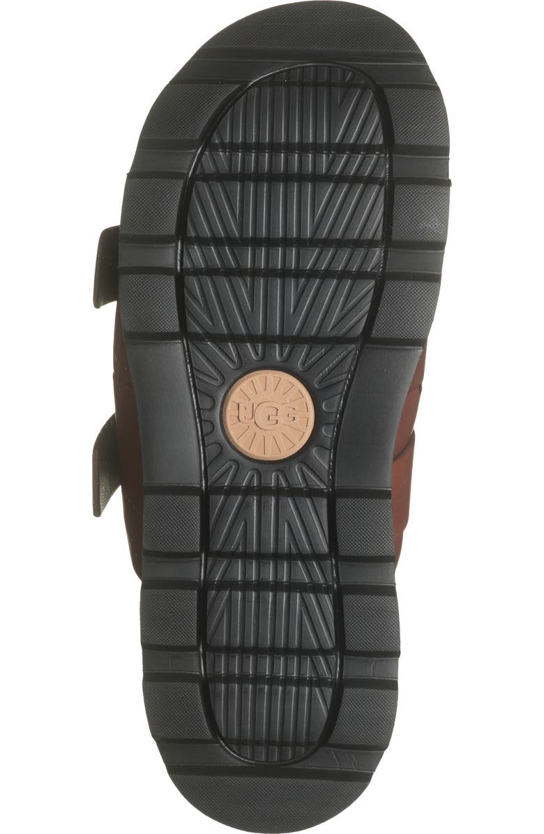 UGG<sup>®</sup> Capitola Buckle Slide Sandal, Alternate, color, Cognac