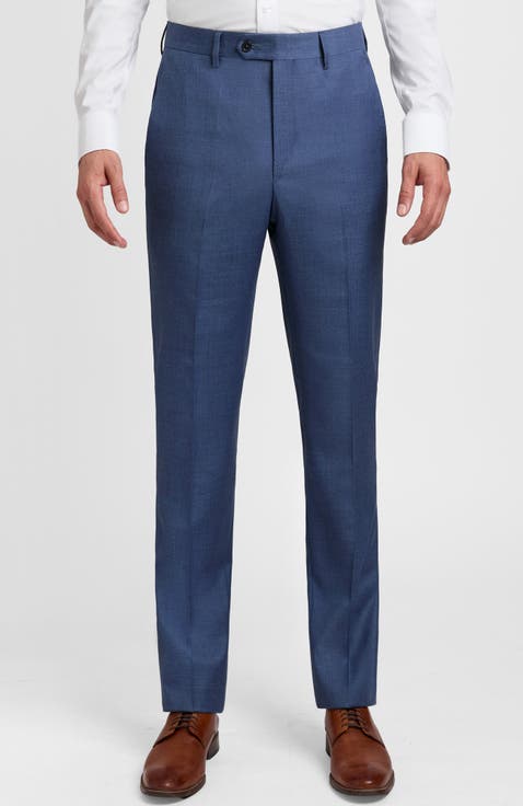 Roma2 Super 130's Bi-Stretch Wool Trousers