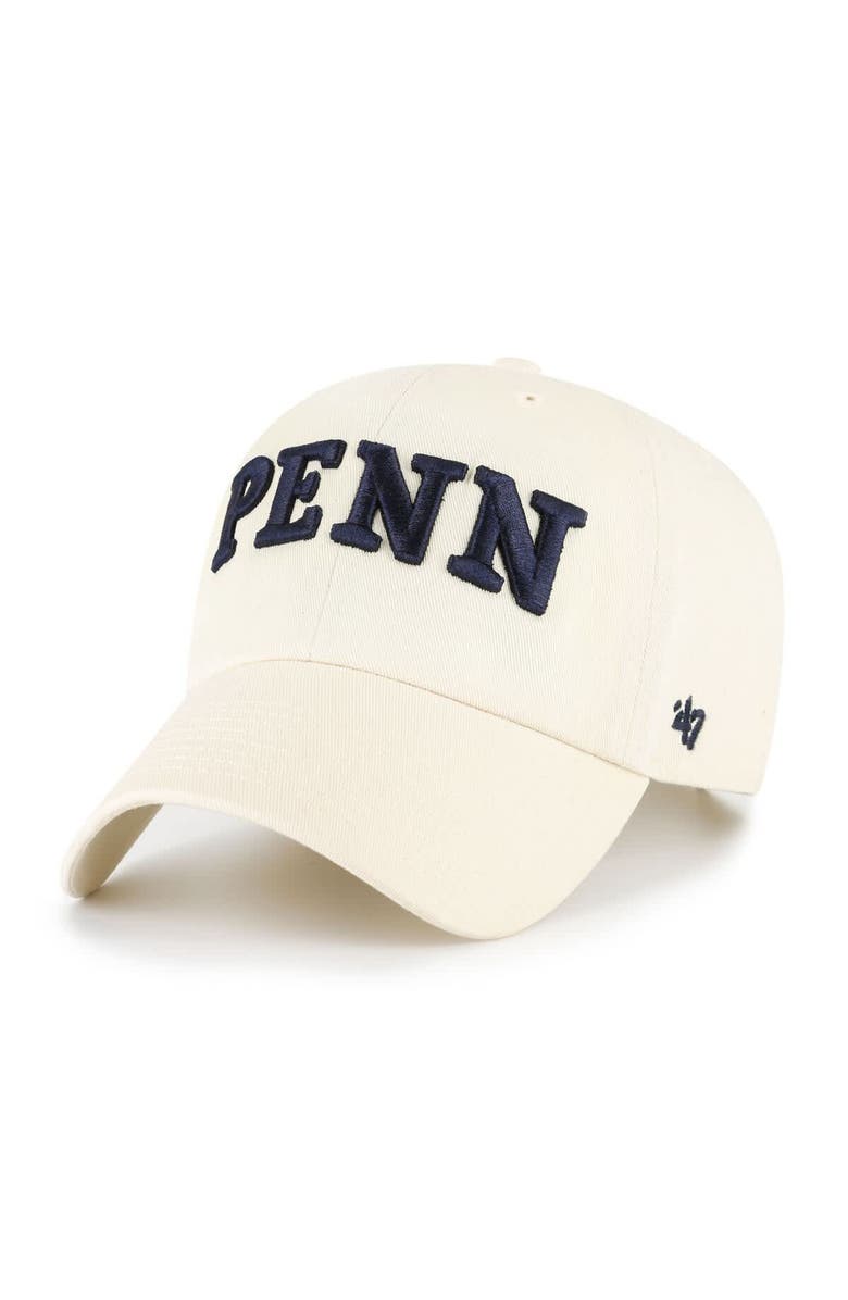 '47 Men's '47 Sand Pennsylvania Quakers Clean Up Adjustable Hat, Main, color, Sand