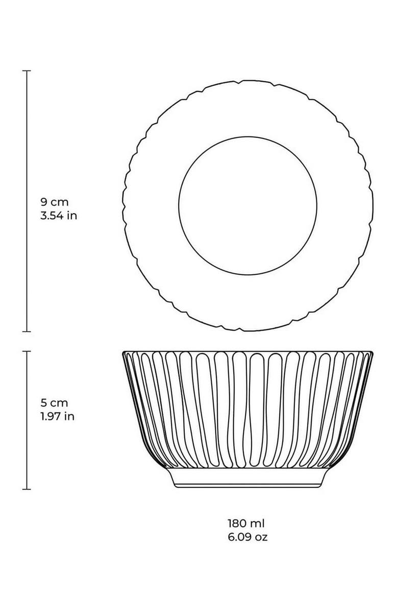 Porto Brasil Linhas Ramekin Set of 6, Alternate, color, Oceano