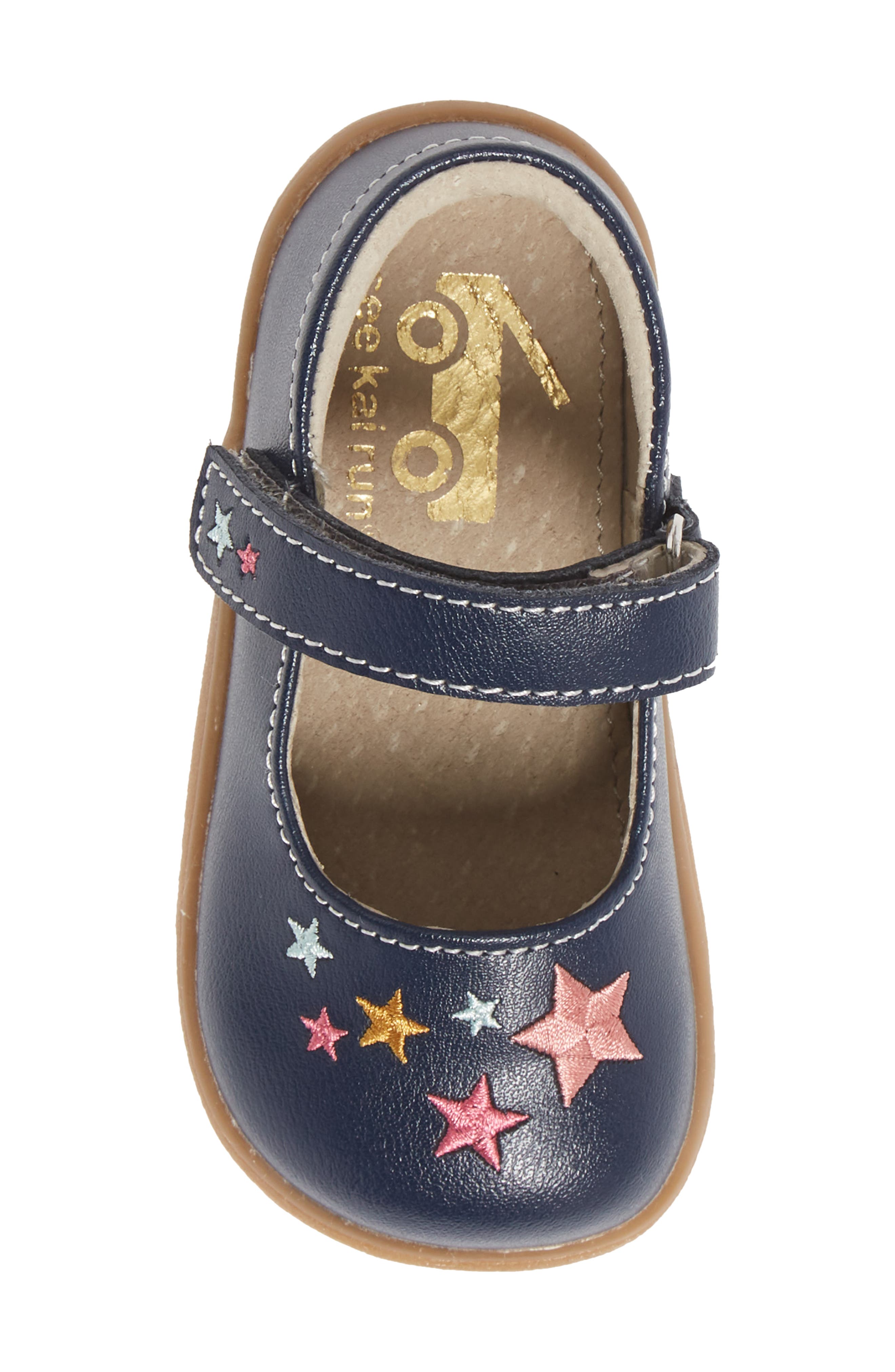 See Kai Run Ginny Embroidered Metallic Mary Jane, Alternate, color, 