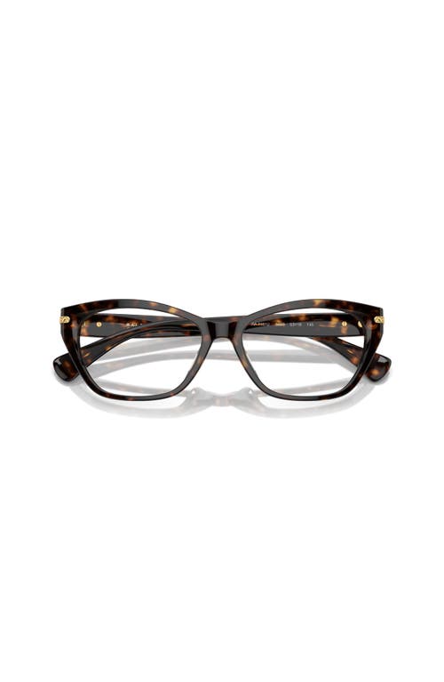 Ralph 55mm Rectangle Optical Glasses In Multi