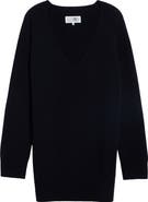 MM6 Maison Margiela Wool Blend V-Neck Sweater