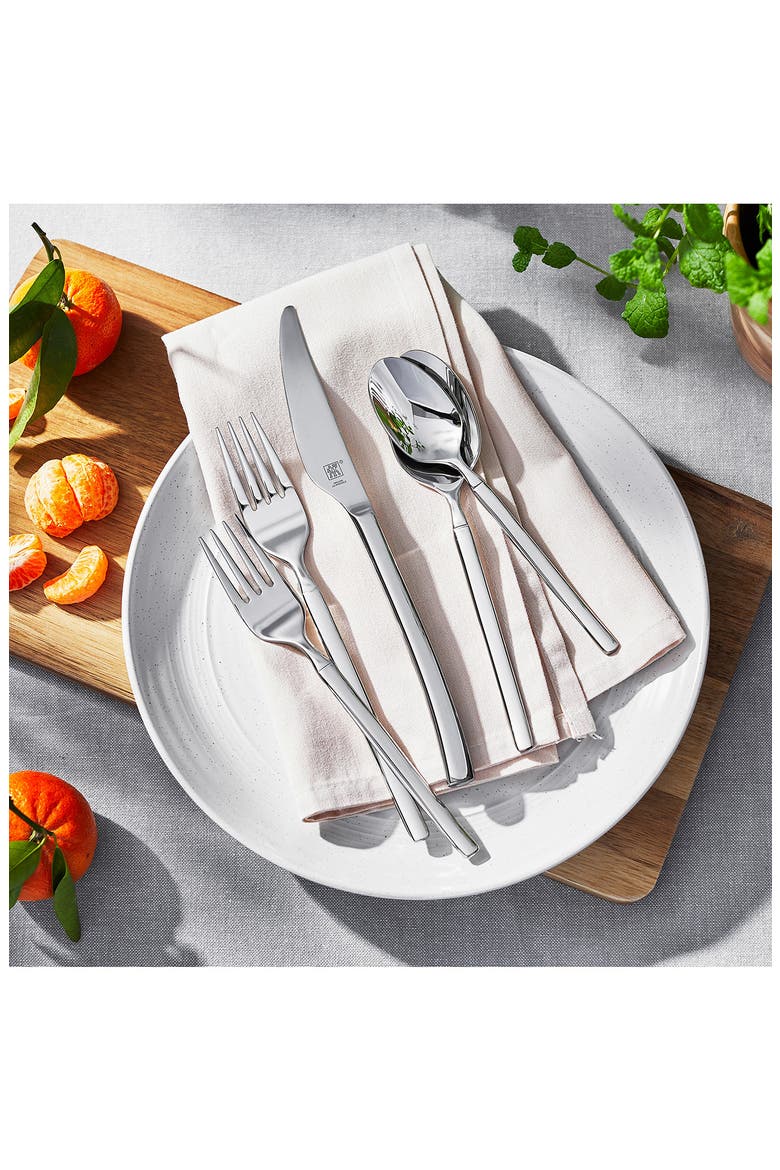 Opus 20-Piece Flatware Set, Alternate, color, SILVER