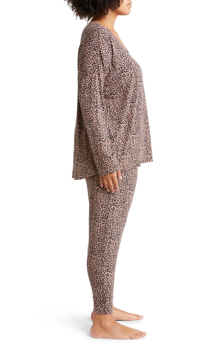 Nordstrom Moonlight V-Neck Jogger Pajamas, Alternate, color, 