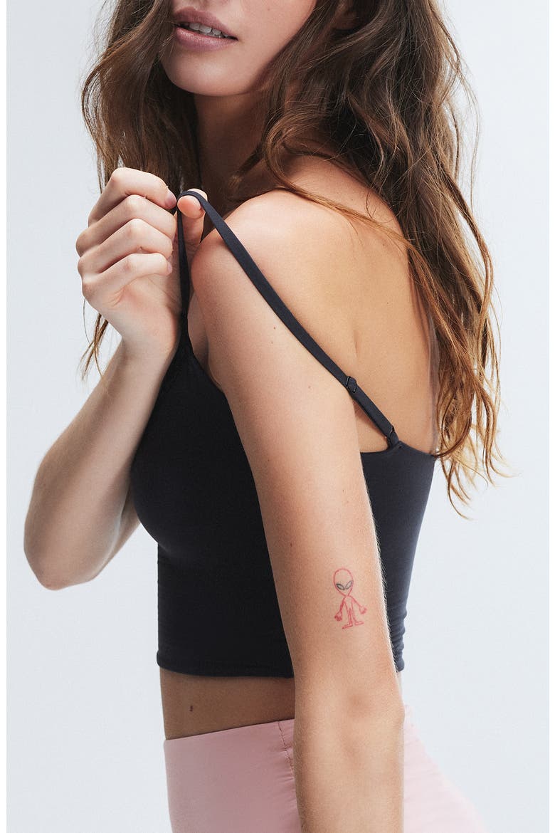 Snug Hug Sleep Camisole, Alternate, color, BLACK CAVIAR