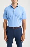 Peter Millar Candor Stripe Mesh Performance Polo