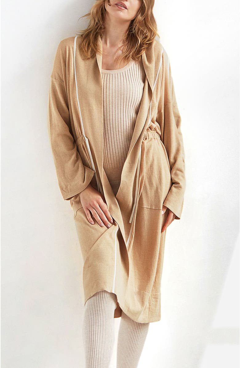 oyun Smoking Robe, Main, color, Camel