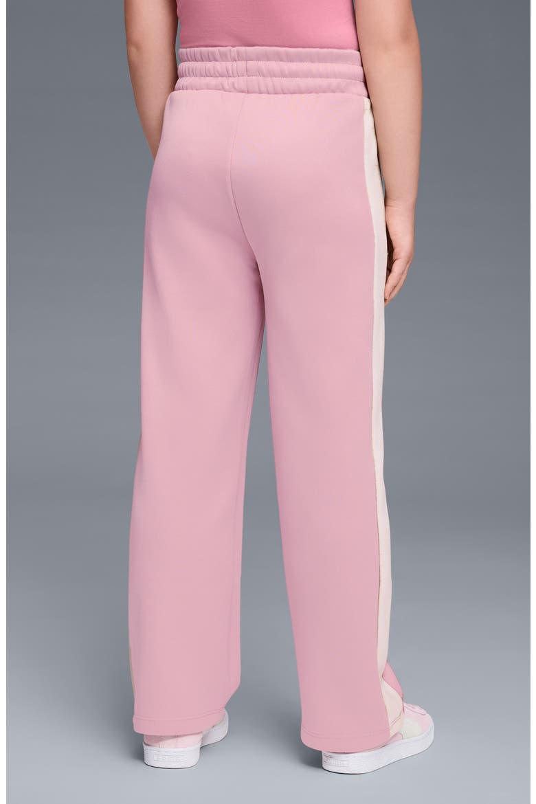 Kids' T7 Foundations Straight Leg Piqué Track Pants, Alternate, color, BEYOND PINK