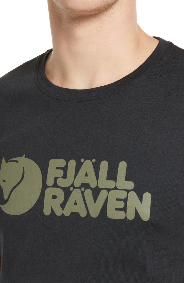 Fjällräven Logo Graphic Tee, Alternate, color,