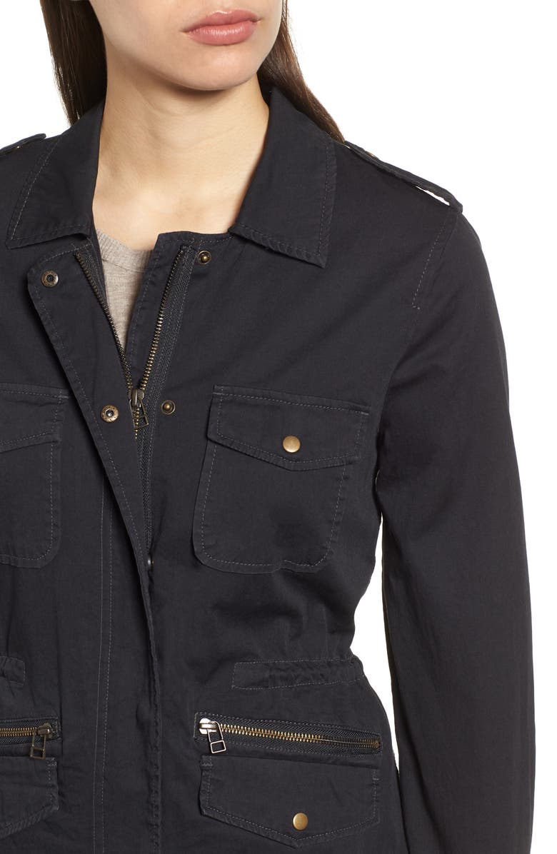 Velvet by Graham & Spencer Lily Aldridge for Velvet by Graham & Spencer Army Jacket, Alternate, color, 