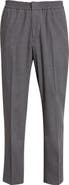 AMI Paris Mattiussi Straight Leg Wool Serge Trousers