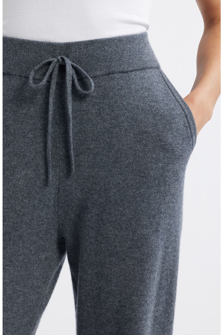 Wool & Cashmere Sweatpants, Alternate, color, GREY DARK HEATHER