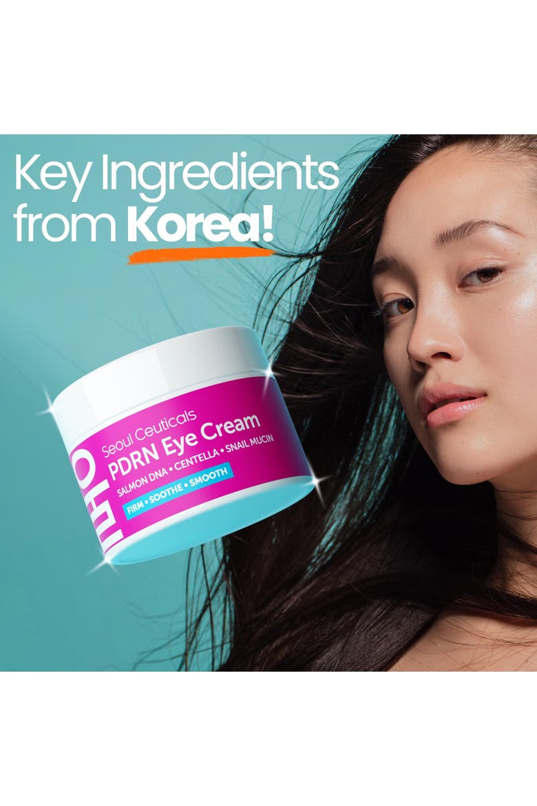 Korean PDRN Salmon DNA Eye Cream, Alternate, color, White