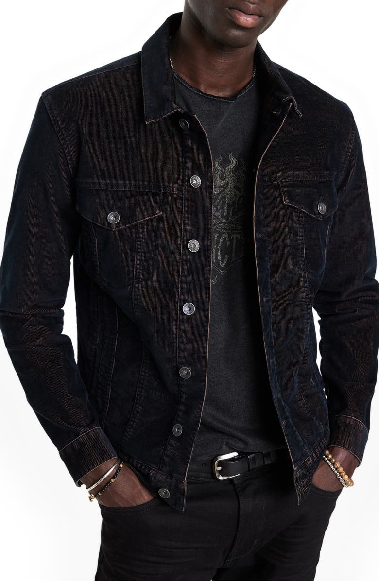 John Varvatos Dallas Denim Jacket, Alternate, color, 