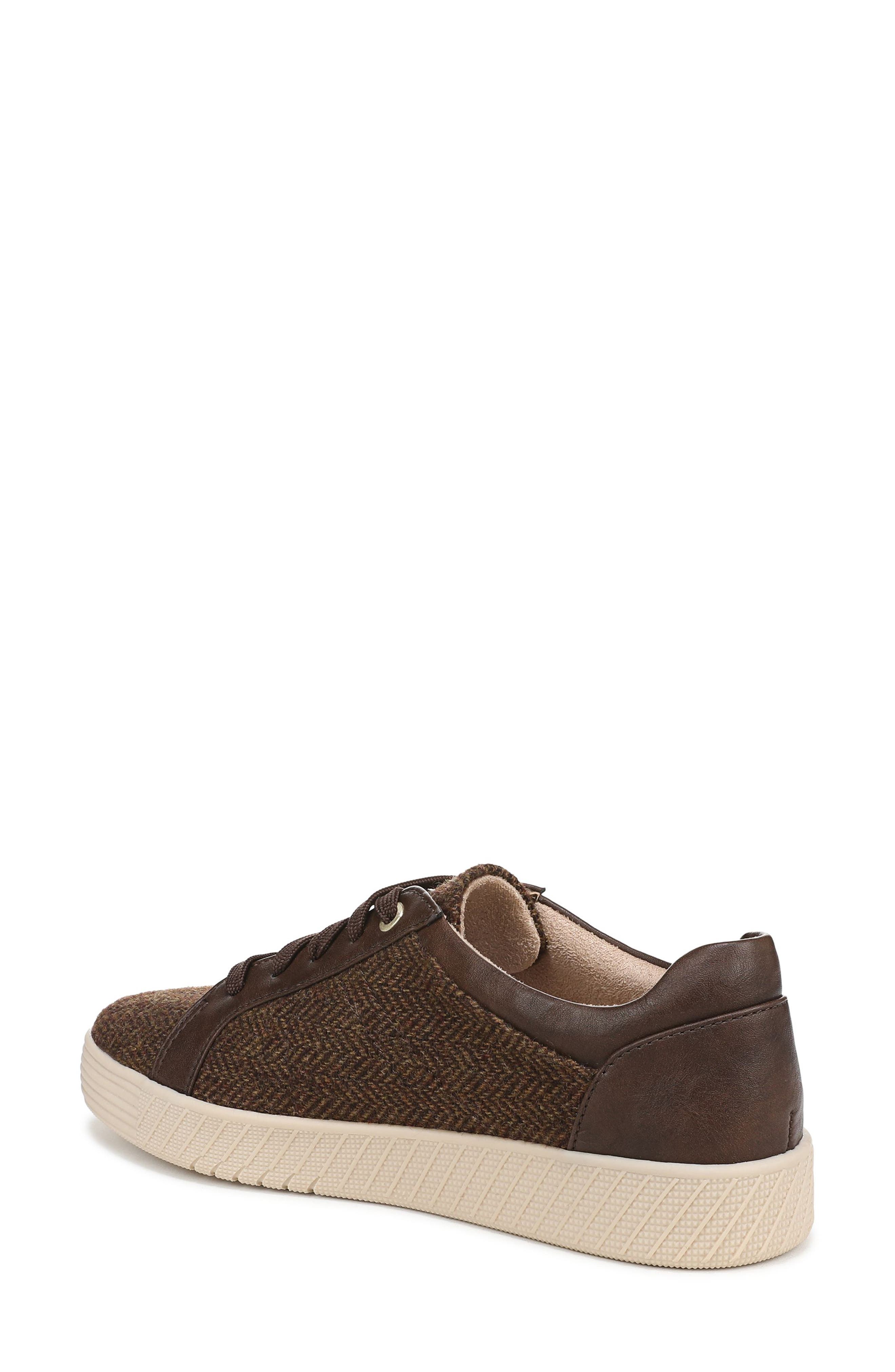 Neela Oxford Sneaker - Wide Width Available, Alternate, color, DARK BROWN