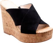 Charles David Duo Platform Wedge Sandal