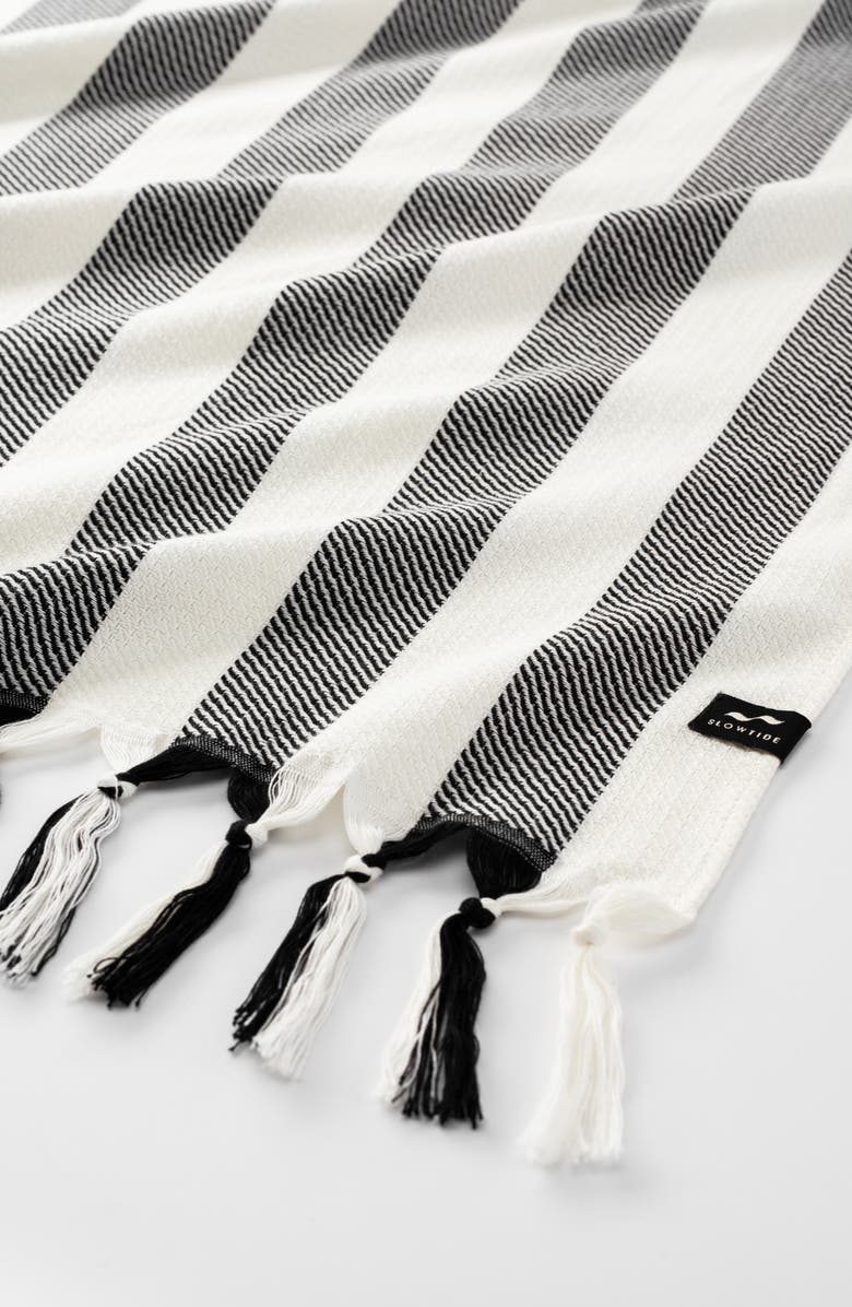 Slowtide Cabana Striped Turkish Cotton Towel, Alternate, color, 