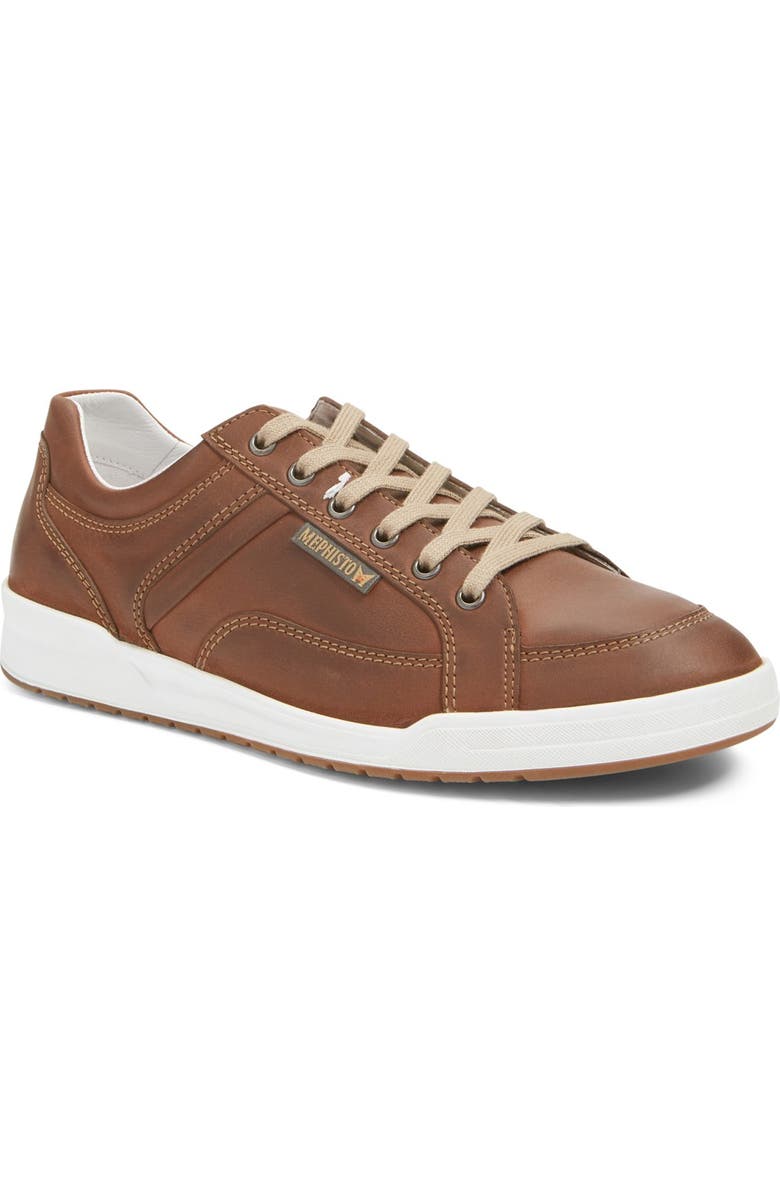 Mephisto 'Rodrigo' Sneaker, Main, color, Chestnut Grizzly Leather