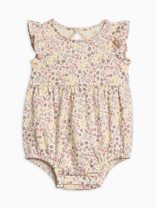 Colored Organics Sommer Organic Tank Romper In Neutral