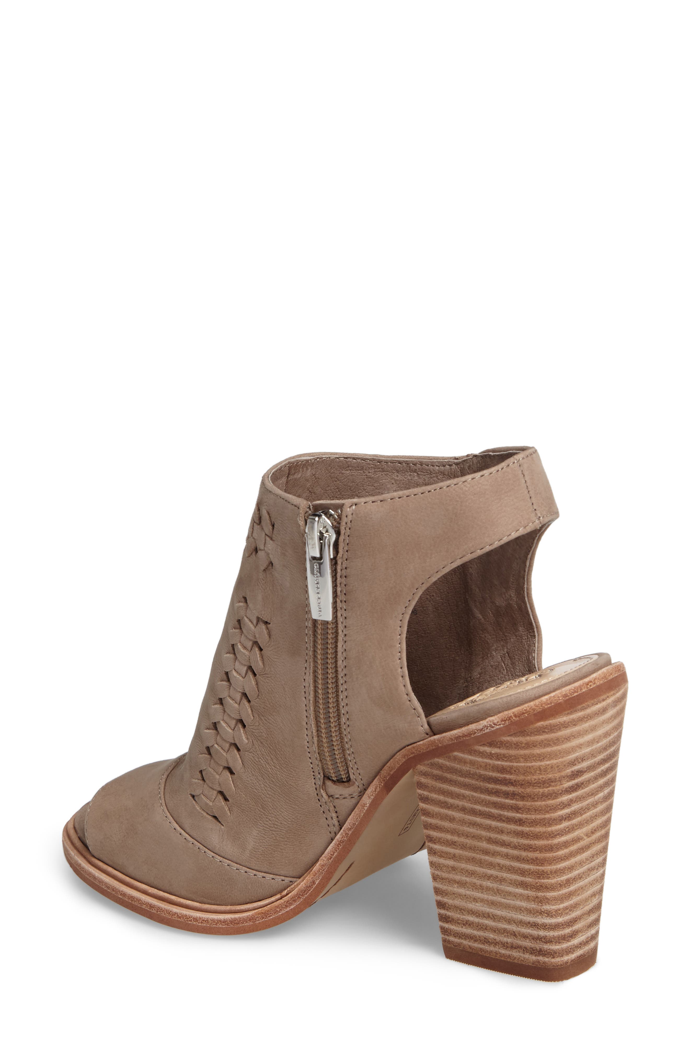 Katri Woven Bootie (Nordstrom Exclusive), Alternate, color, SMOKE SHOW LEATHER