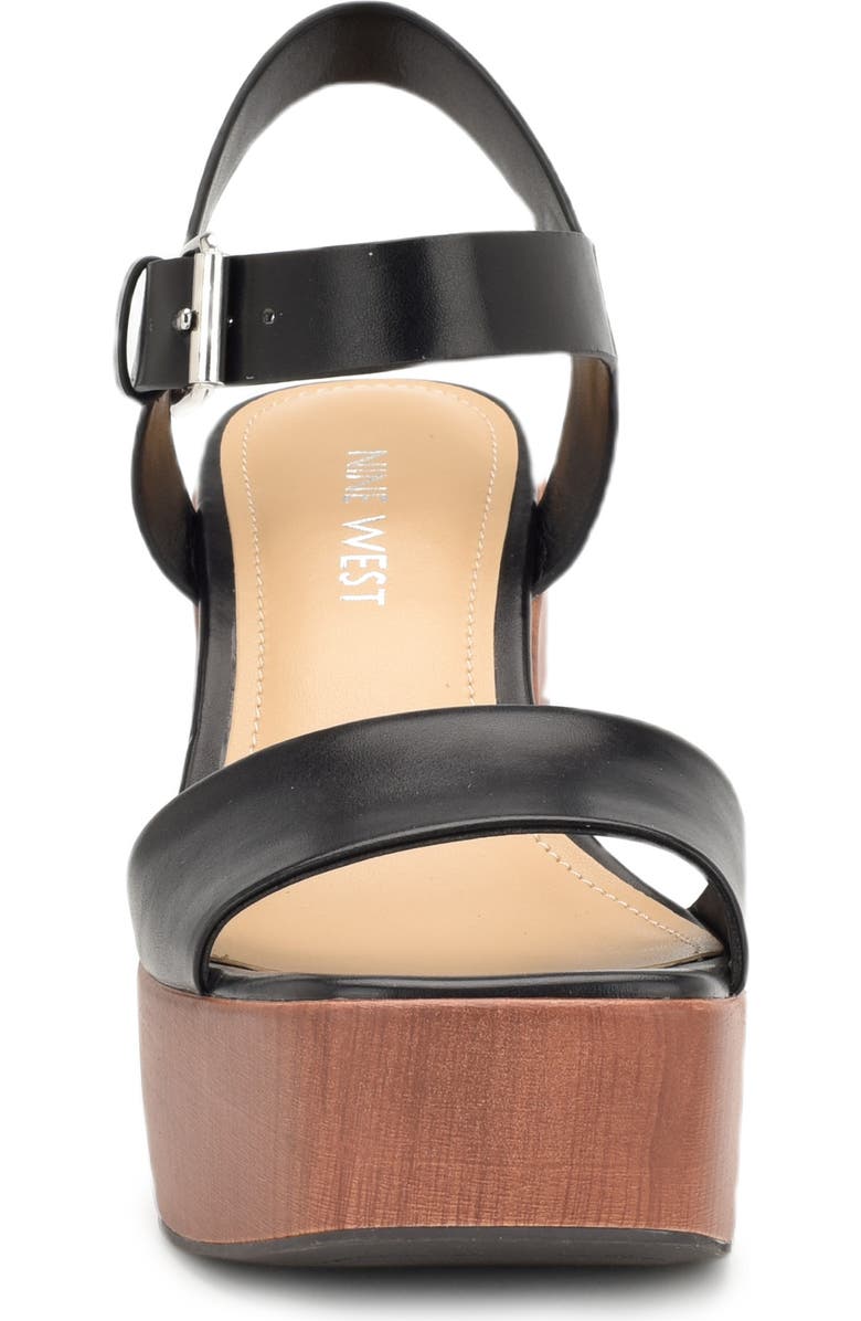 Nine West Open It Platform Heeled Sandal, Alternate, color,