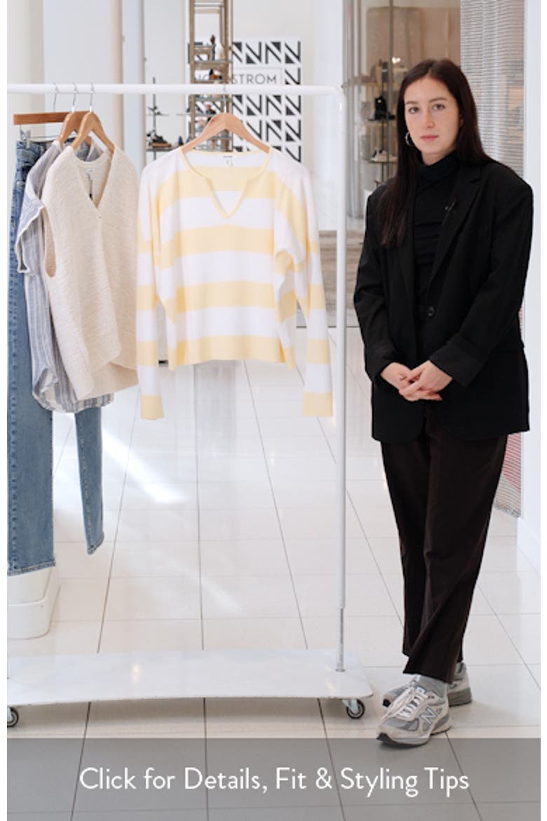 Veronica Stripe Sweater video