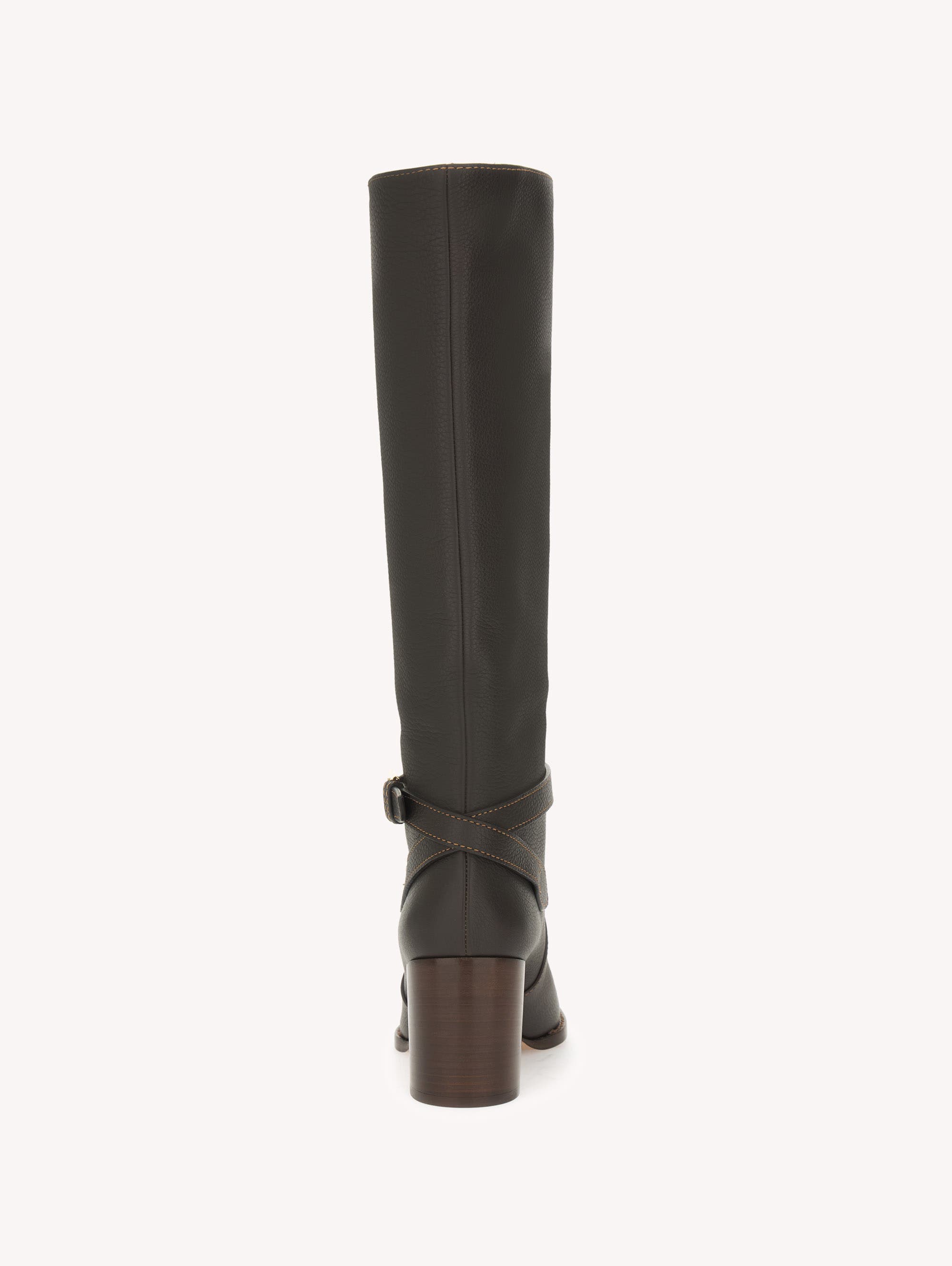 Gianvito Rossi Varenne 70 Boot, Alternate, color, Brown Calf Leather
