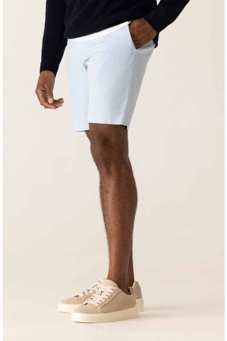 Oasis LuxeFlex Twill Bermuda Shorts, Alternate, color, ICE WATER