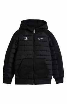 Kids' Hybrid Hooded Puffer Jacket