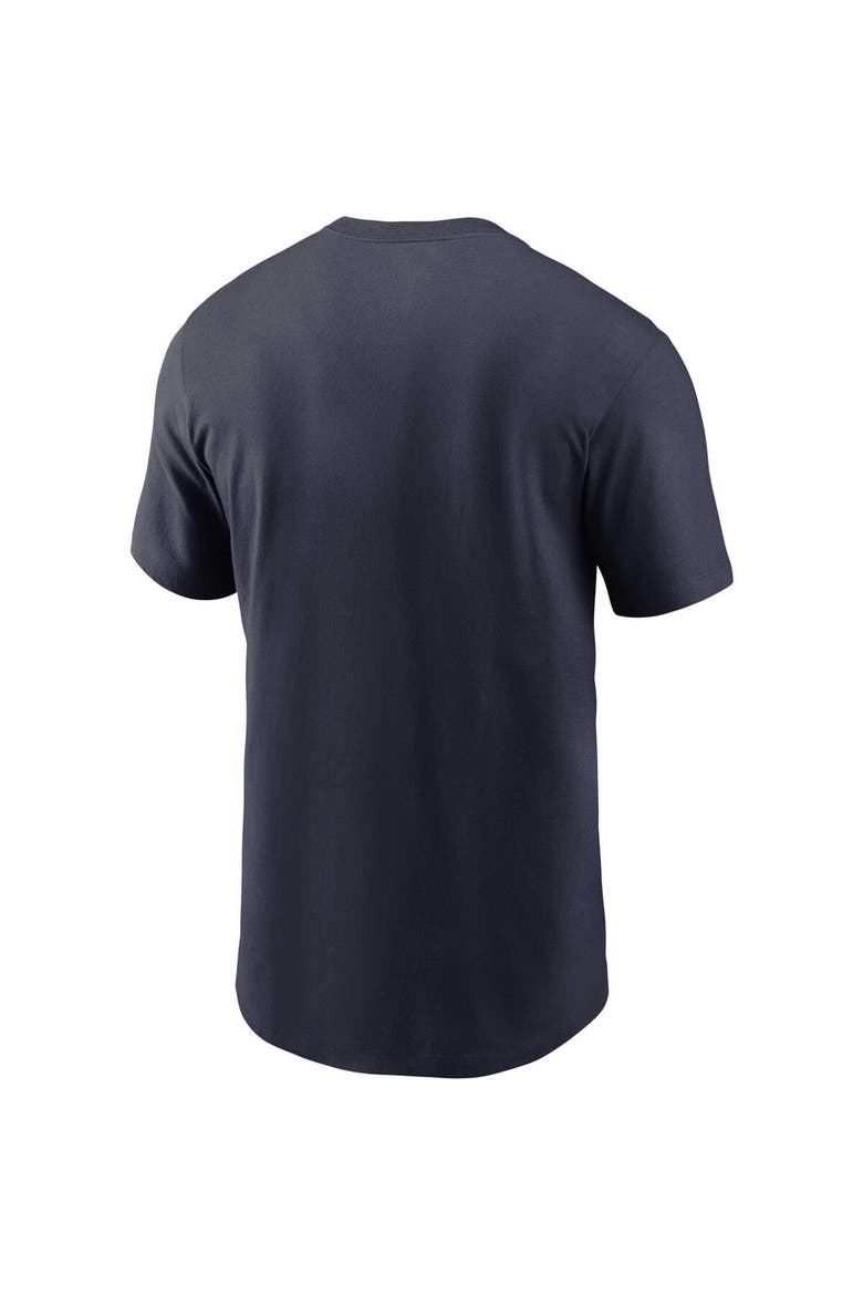 Men's Nike  Navy Chicago Bears Lockup Essential T-Shirt, Alternate, color, Navy