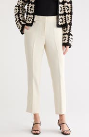 DKNY Flat Front Ankle Pants