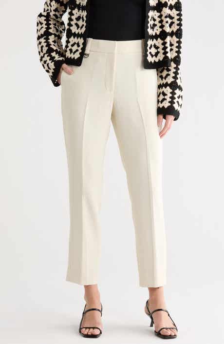 DKNY Flat Front Ankle Pants