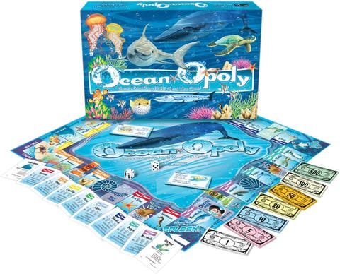 Ocean Opoly Monopoly Board Game