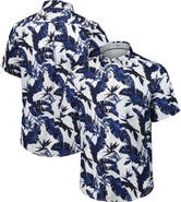 Tommy Bahama Men's Tommy Bahama Navy Dallas Cowboys Sunnyvale Blooms Camp Button-Up Shirt
