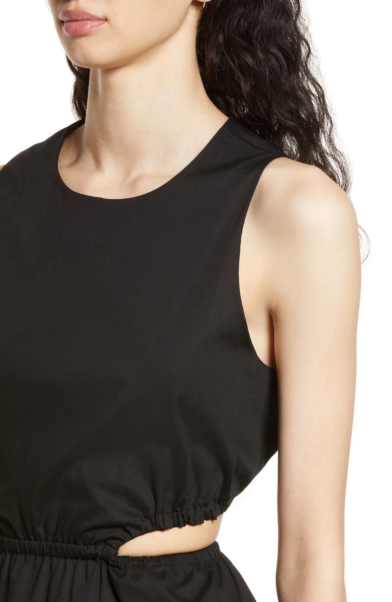 WAYF Rae Cutout Midi Dress, Alternate, color,