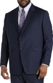 JV Reflex Big & Tall Mini Neat Suit Jacket