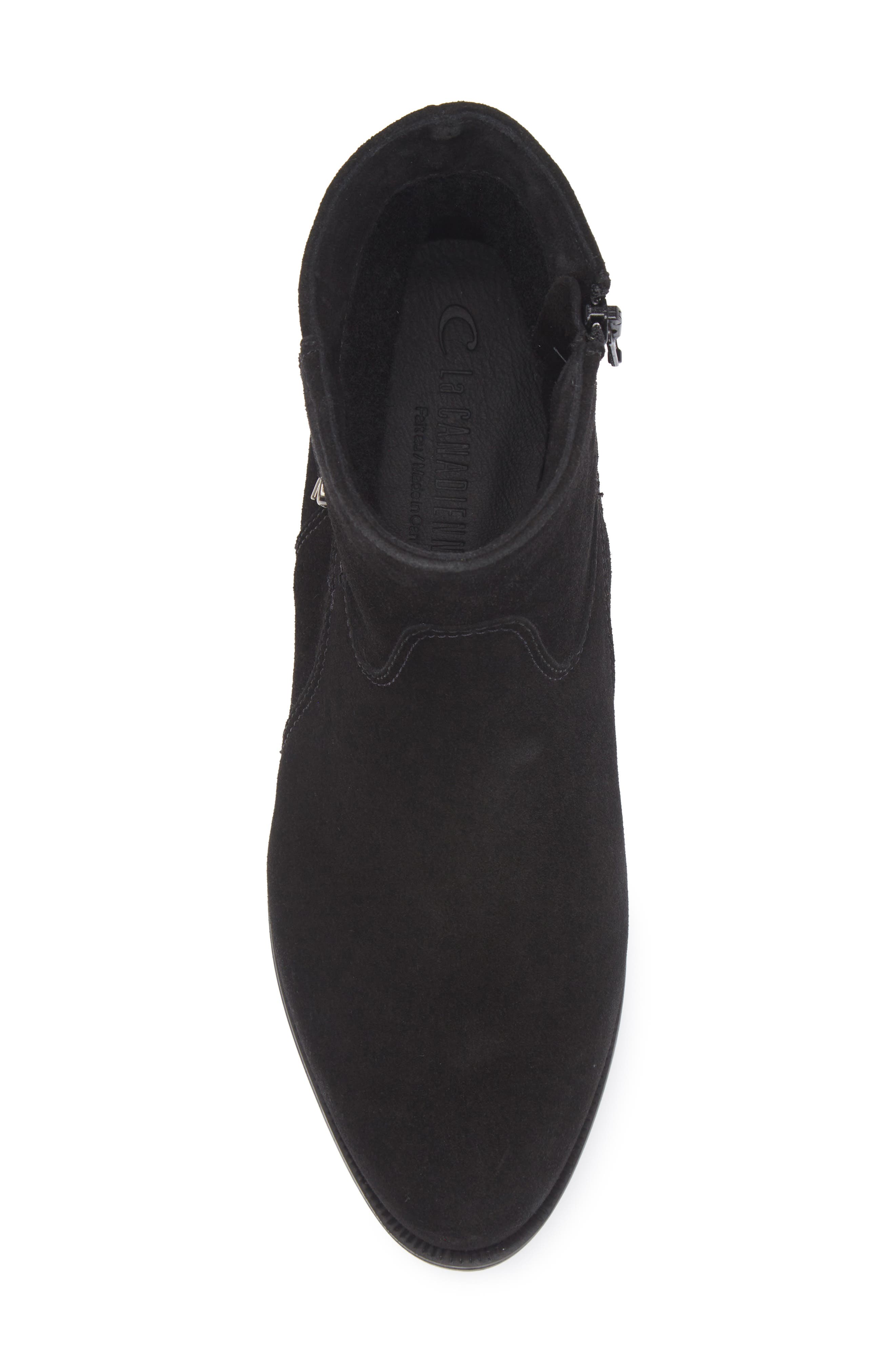 La Canadienne Lara Waterproof Boot, Alternate, color, Black