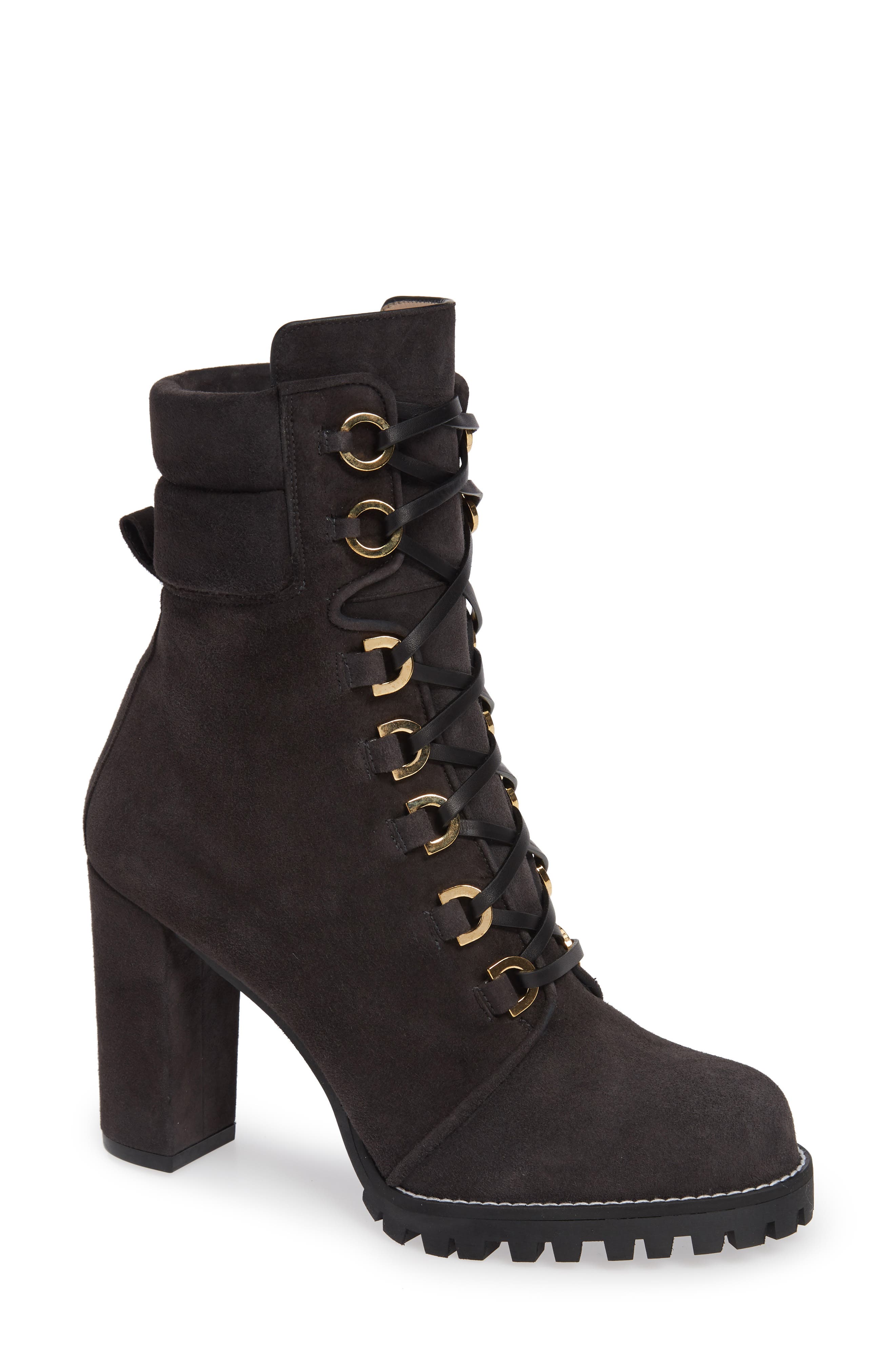 Stuart Weitzman Shakelton Lace-Up Boot, Main, color, 