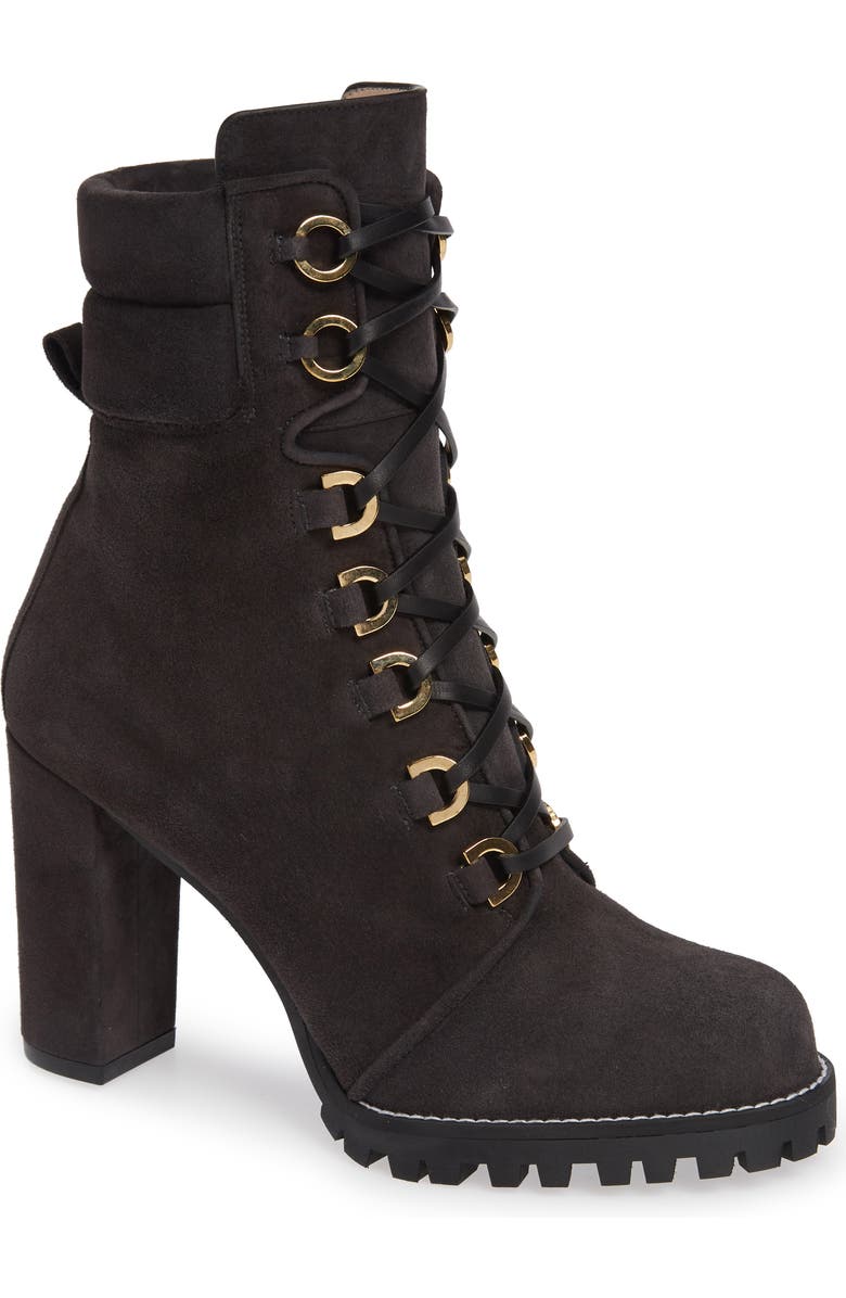 Stuart Weitzman Shakelton Lace-Up Boot, Main, color,