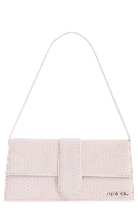 Le Long Bambino Suede Shoulder Bag