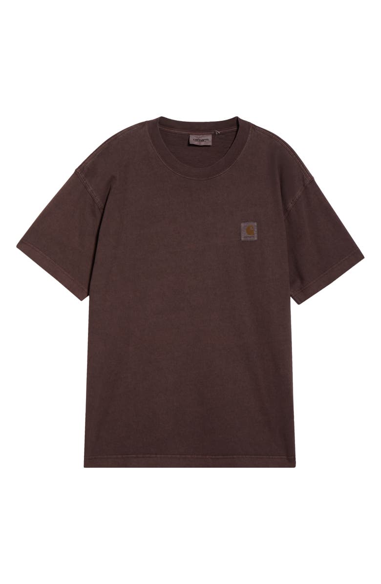 Carhartt Work In Progress Vista Loose Fit Logo T-Shirt, Alternate, color, Palisander Garment Dyed