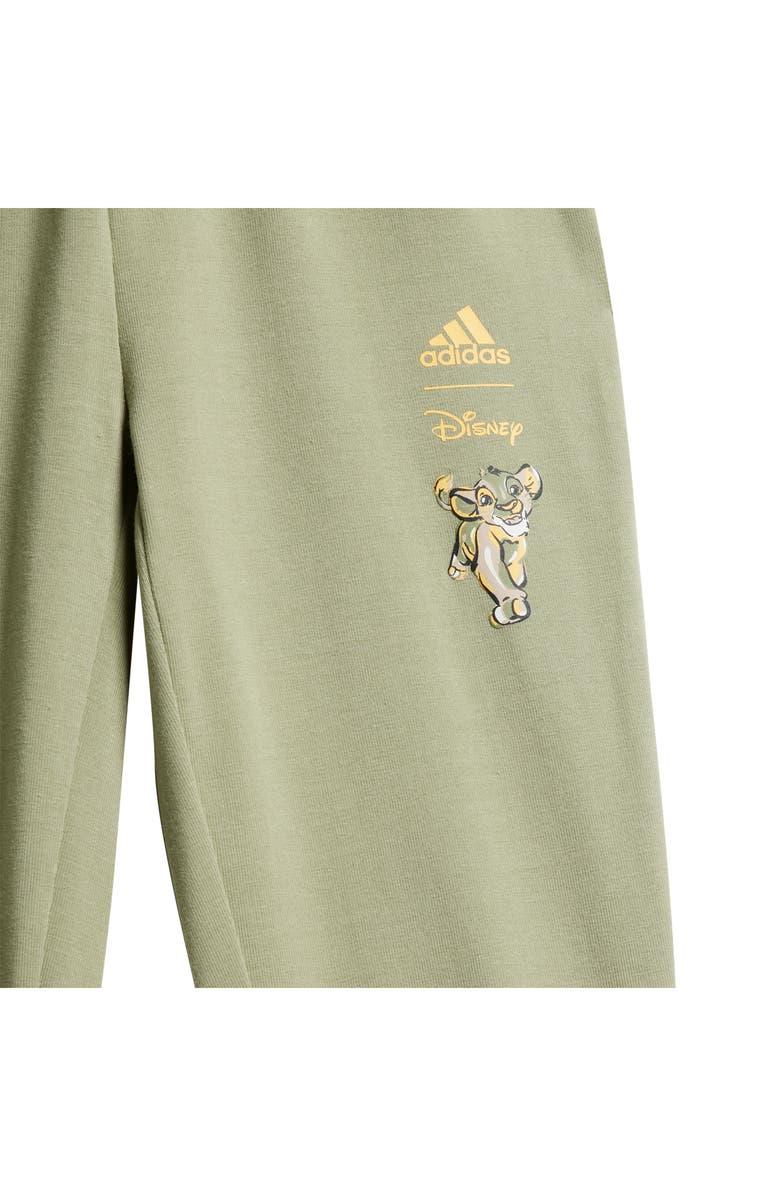adidas x Disney Lion King Graphic Crewneck Sweatshirt & Joggers Set, Alternate, color, 