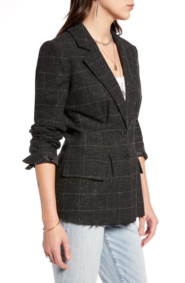 Treasure & Bond Pleat Detail Menswear Blazer, Alternate, color, 